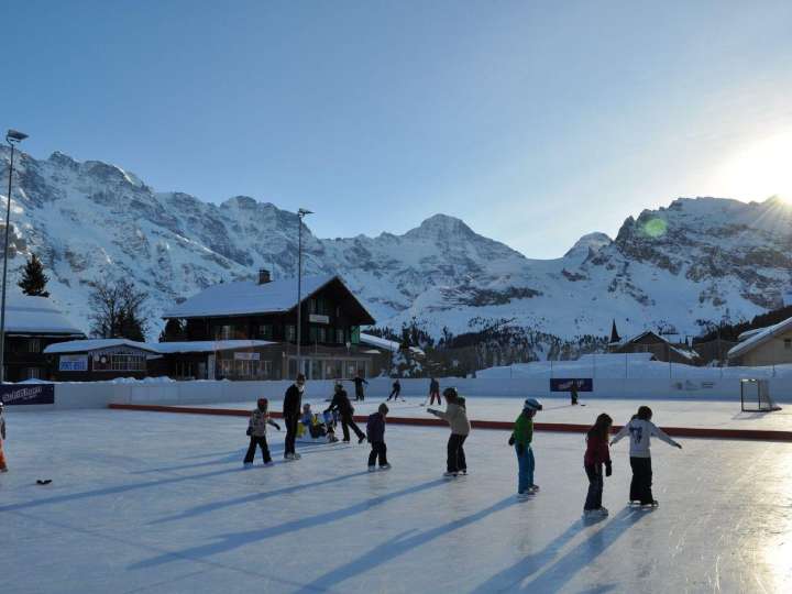 Artificial ice rink Mürren