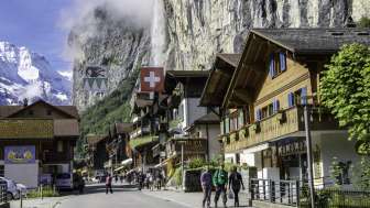 Hotspots photo numériques Trail Lauterbrunnen