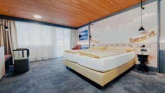 Chambre double avec vue sur l'Eiger