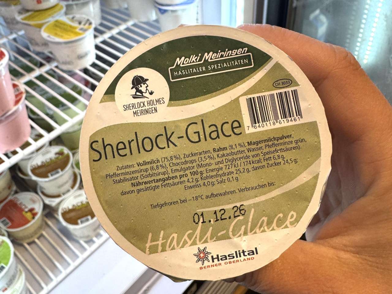 10% discount: Molki Meiringen ice cream