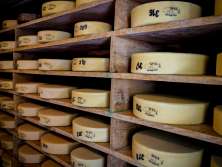 Fromage d'alpage affiné à la Grosse Scheidegg, à Grindelwald.