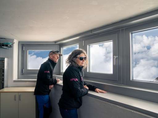 Zuhause auf dem Jungfraujoch