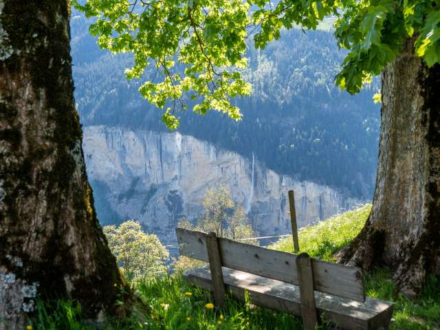 Wegen - Staubbachbänkli