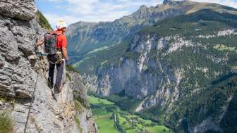 Guided tour of the Mürren via ferrata