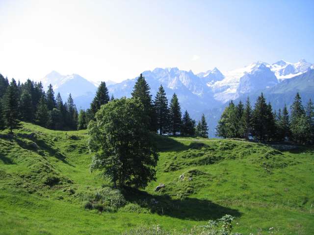From the Brünig Pass over the Halgenfluh to Hohfluh