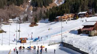 Eisbahn Wengen