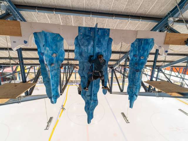 Le plus grand parc d'escalade en salle d'Europe