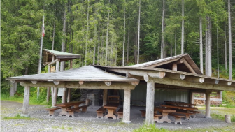 Fireplace Gletscherschlucht