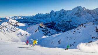 Skifahren am Schlithorn  Jungfrau Region