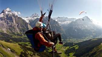 Paragliding Jungfrau