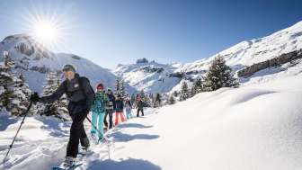 Snowshoeing