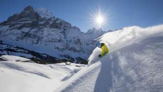 Pulverschnee
