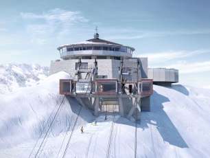 Visulisierung des Projekts Schilthornbahn 20XX.
