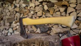 Holzbeige