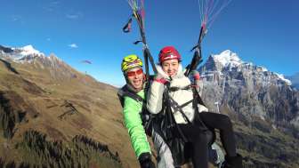 Tandemflug Selfie