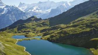 Fishing at Bachalpsee