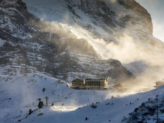 Kleine Scheidegg training area