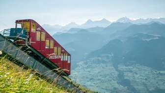 Niesenbahn - the Swiss pyramid on Lake Thun