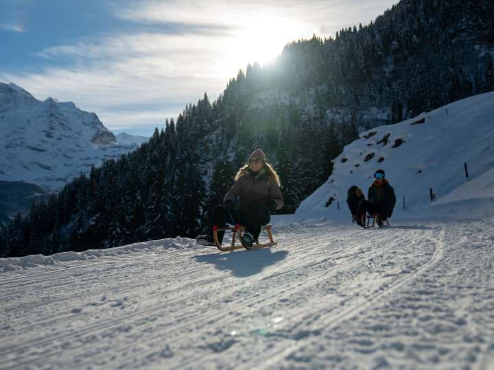 Schlitteln und Velogemeln
