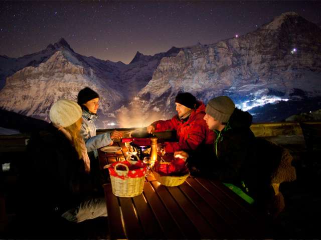 Nachtschlittel-Highlight Bussalp