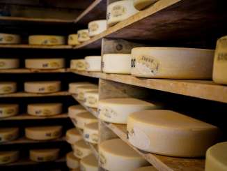 Fromage d'alpage affiné à la Grosse Scheidegg, à Grindelwald.
