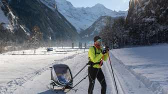 Free of charge: Lauterbrunnen cross-country ski trail