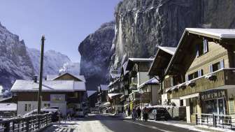 Lauterbrunnen im Winter