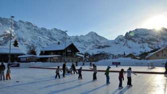 Artificial ice rink Mürren