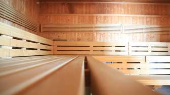 Sauna oasis in the Grindelwald sports centre
