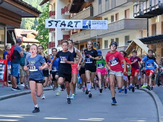 Abendlauf Wengen