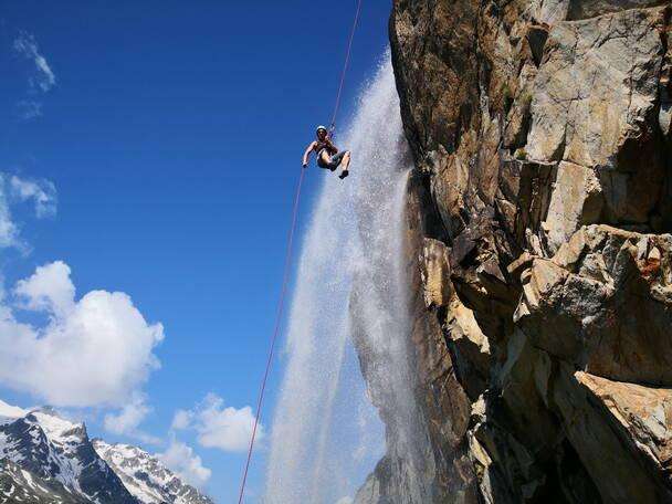 Waterfall experience