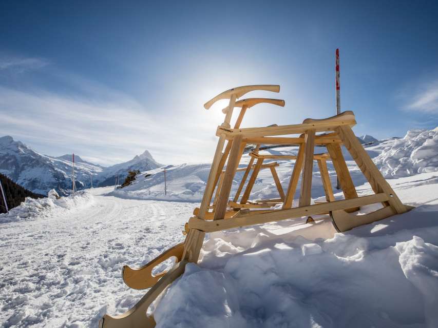 Le Vélogemel. Une curiosité du village d'Eiger.