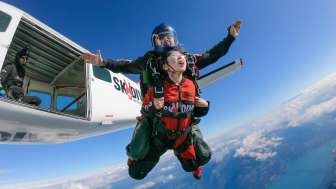 Skydive Flugzeug