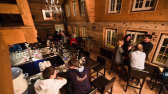 Innenansicht Sherlock Lounge