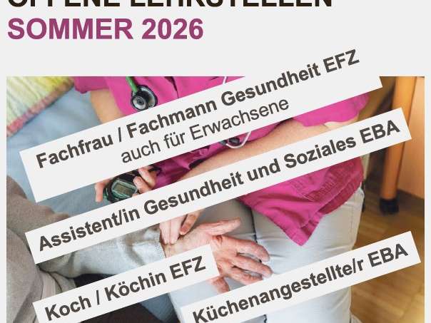 Offene Lehrstellen Sommer 2026