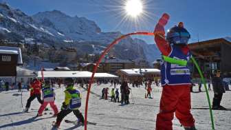  Übungsgelände Figeler Wengen .- Skischule Wengen 