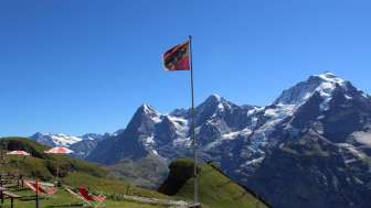Schilthornhütte mountain restaurant
